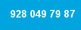 928 049 79 87